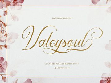 Valeysoul | Classic Calligraphy preview picture