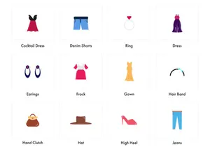 Clothes & Accessories Icons