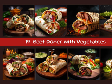 Beef Doner with Vegetables preview picture