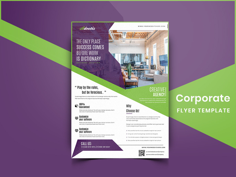 Corporate Flyer Template-01