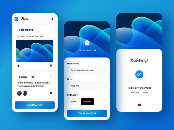 Trello App UI Kits