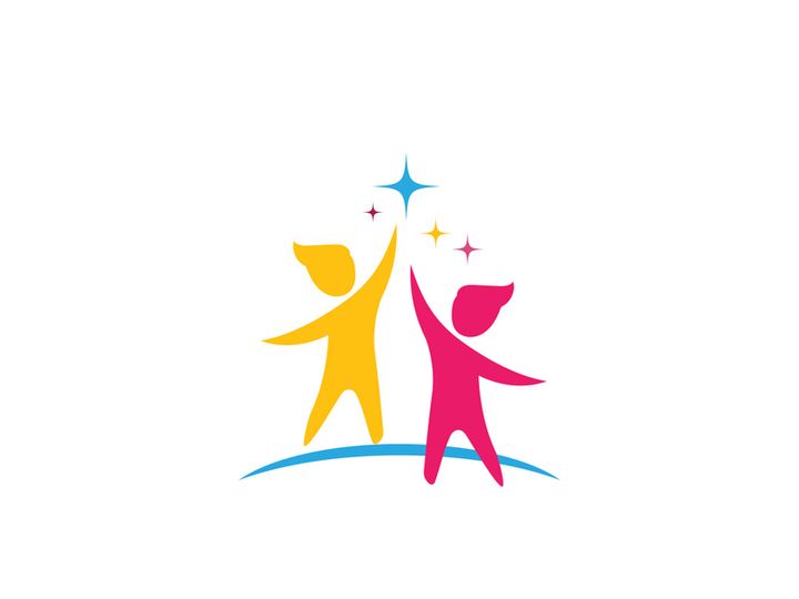 Kids concept illustration design