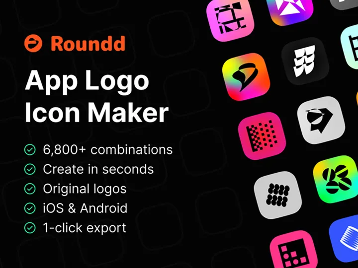 Roundd – App Logo Icon Maker