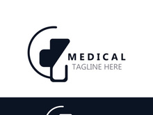Medical  logotype health care simple modern design illustration template