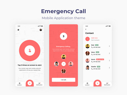 Emergency Call App Template