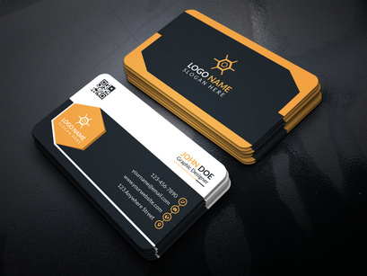 Professional Business Card Design Template