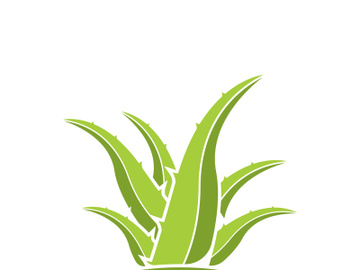 Aloe Vera logo icon design symbol beauty skin care preview picture