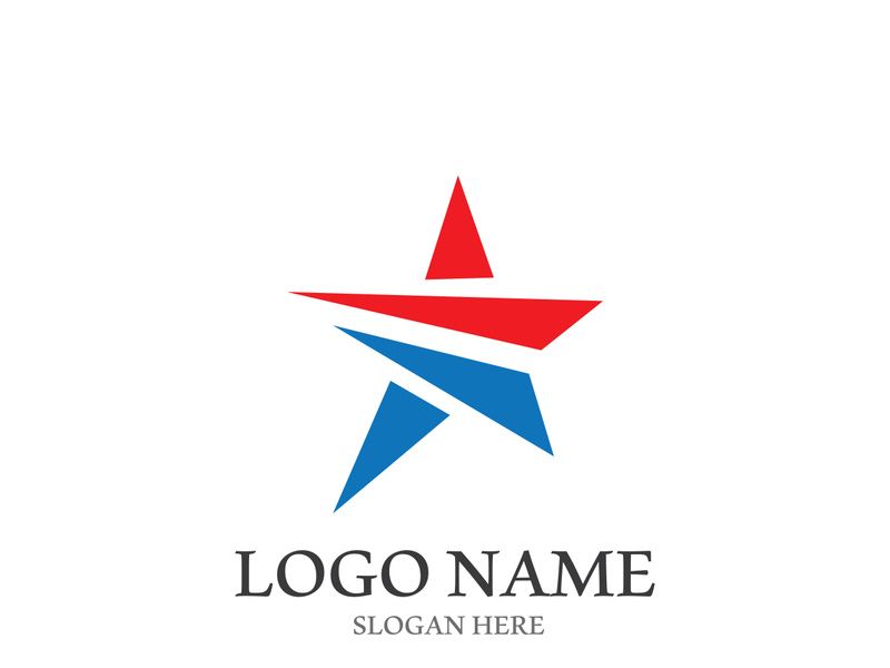 Star icon template vector illustration design
