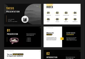 Rea • Thesis Free Presentation Template