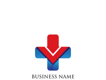 hospital logo and symbol Template, Green logo vector preview picture