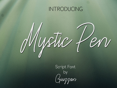 Mystic Pen - Script Font