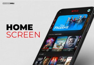Netflix app | UI REDESIGN  | Freebie