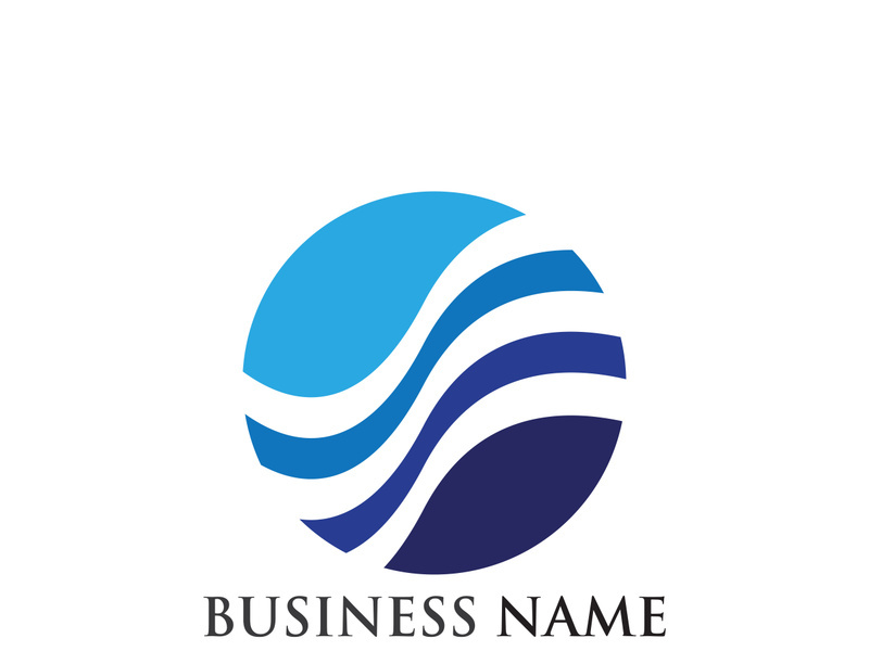 Business Finance Logo template vector icon design