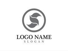 Business corporate S letter logo design vector