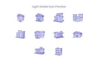 Building 3D Illustration