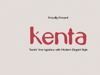 Kenta Typeface