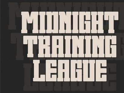 Dreaming Varsity - Modern Slab Serif Font