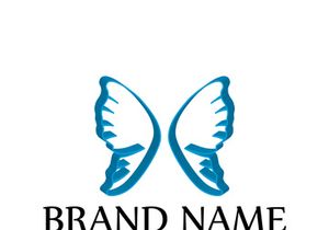 Butterfly logo design