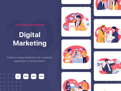 M125_Digital Marketing Illustrations