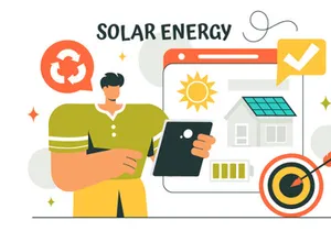 9 Solar Energy Installation Illustration