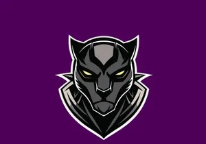 Panther Mascot Logo