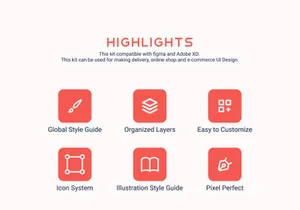 Delivery App Ui Kit