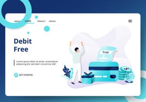 Credit And Loan Landing page template vol 1