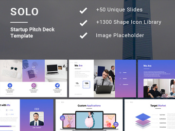 SOLO Startup Pitch Deck Template preview picture