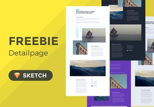 Concept Detailpage Freebie