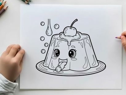 Melting ice cream character sad vector illustration