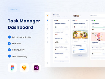 Task Manager Dashboard 😱