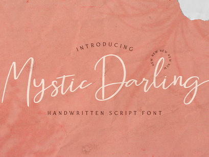 Mystic Darling - Handwritten Font