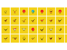 Smile Icon Vector Graphic template element