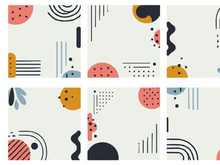 square background vibrant colors