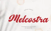 Melcostra | Handwritten Bold Script