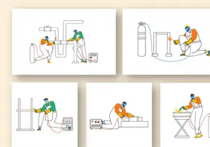 23 Welding Service Illustration