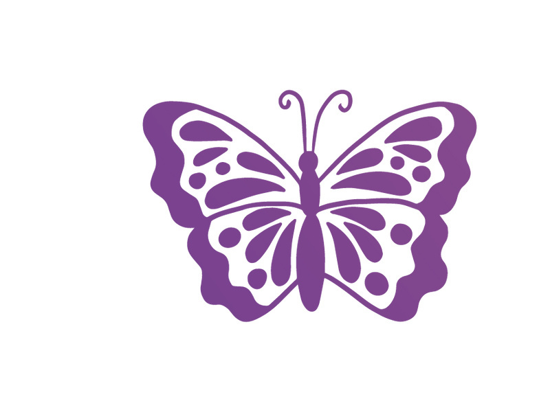 Butterfly, SVG Vector Illustration