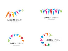 Community, network and social icon