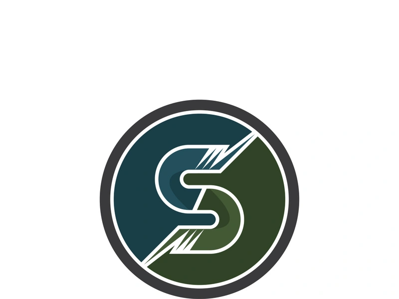 Business corporate S letter logo design vector