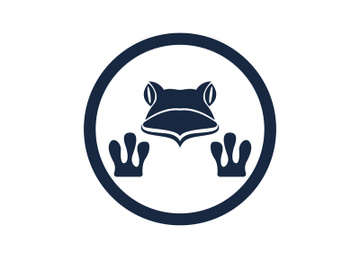 Frog icon logo for design preview picture