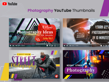 Photography YouTube Thumbnails preview picture