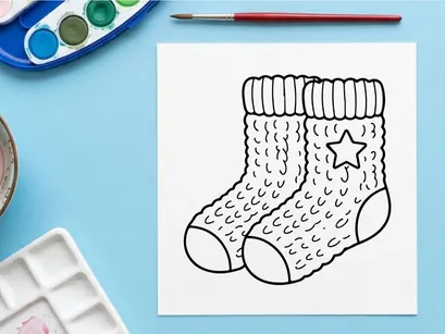 Niedliche gestrickte Weihnachts-Babyschuhe mit Sternenmuster für Geschenkset für Neugeborene