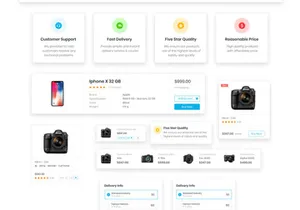 Free Desktop Ecommerce UI Kit