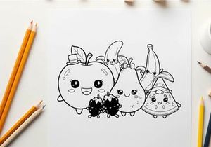 Cute wine grapes characters celebrating vector illustration