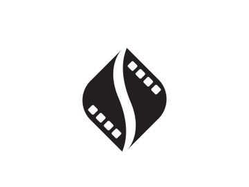 Abstract film icon illustration preview picture