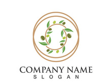 Extra virgin olive oil logo icon design vector illustration