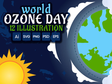 12 World Ozone Day Illustration preview picture