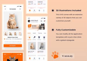 Pet Shop & Adoptions Mobile App Project