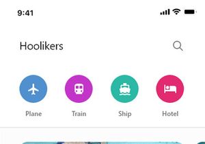 Hoolikers Travel App 