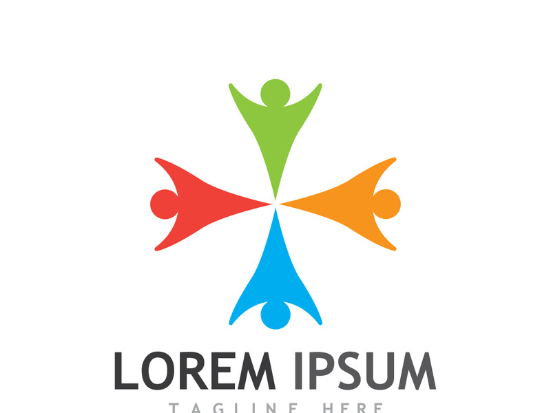 Logo of group of people or community of people.